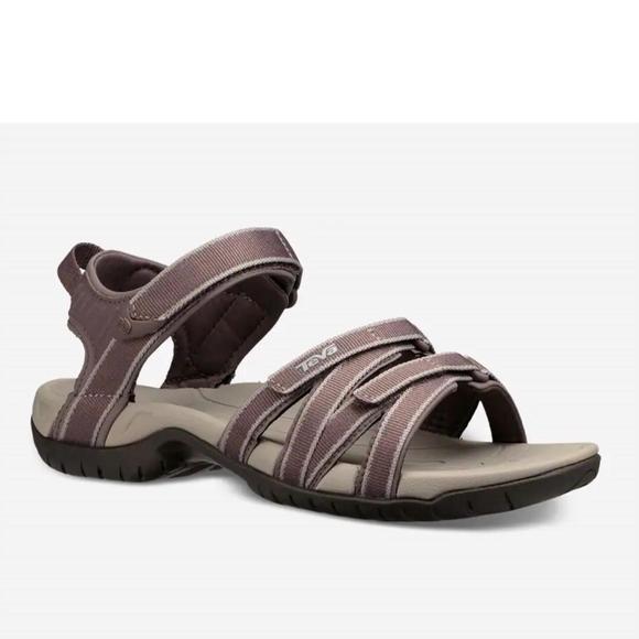 NEW TEVA tirra sandals in plum truffle no box - Picture 1 of 2